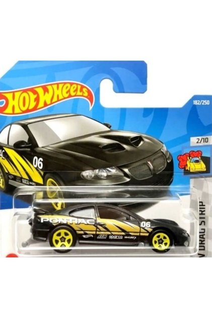 06 PONTIAC GTO HOT WHEELS DRAG STRIP KOLEKSİYON -NADİR- METAL OYUNCAK ARABA