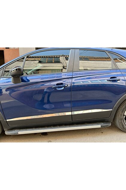 m1garage OPEL CROSSLAND X YAN KAPI ÇITASI 4 PARÇA PASLANMAZ ÇELİK