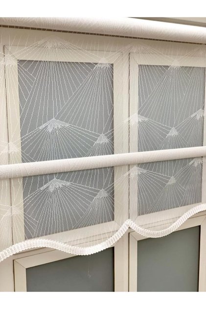 Yeni Sezon 1. Kalite Etekli Çift Mekanizmalı Zebra Stor Perde - 3560