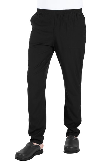 Men's Black Lycra Classic Nurse and Doctor Pants