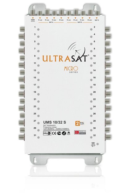 10/32 Sonlu Multiswitch Uydu Santrali