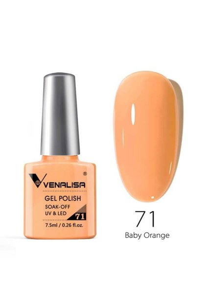 7.5 Ml Uv Led Kalıcı Oje Baby Orange No.71 Bebek Turuncusu