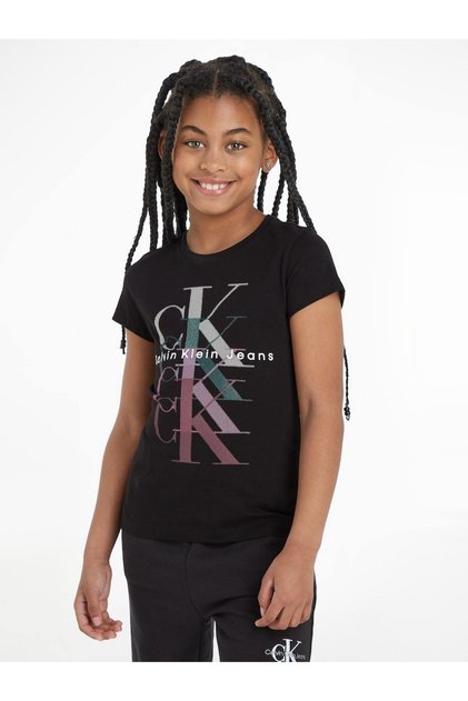 Girl's Black T-Shirt - IG0IG02263BEH