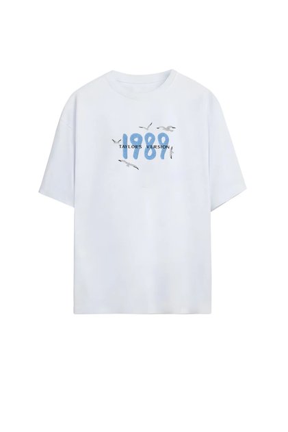 Kod Trend Korefanzin Taylor Swift - 1989 Album Design Unisex Oversize T-Shirt