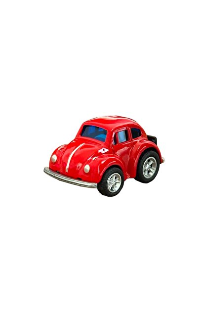 TRUST STORE METAL ÇEK BIRAK KIRMIZI RENK MİNİ VOSVOS ARABA 5 CM