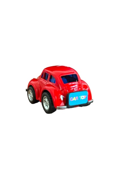 TRUST STORE METAL ÇEK BIRAK KIRMIZI RENK MİNİ VOSVOS ARABA 5 CM