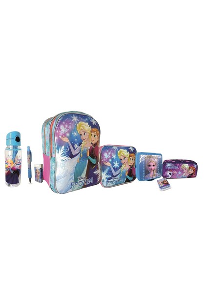 Licensed Glitter Bag, Lunch Box, Pencil Case, Lunch Container and Water Bottle