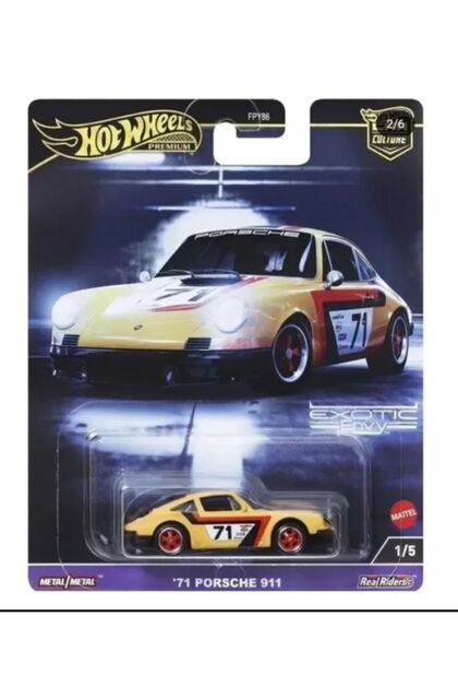 HOT WHEELS Mattel Premium Car Culture '71 Porsche 911 Exotic Envy