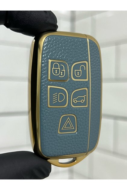 Range Rover Evoque Vogue Sport Discovery Freelander Smart Nano Key Case Cover Gray
