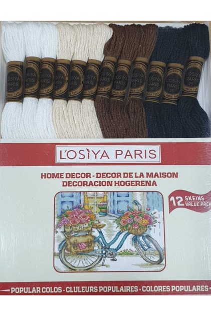 Losiya Paris Σετ Muline 12 τεμαχίων Κύρια χρώματα