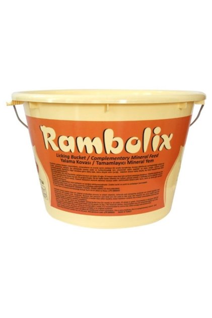 Rambolix Standart 20 Kg Tüm Hayvanlar Için Yalama Kovası