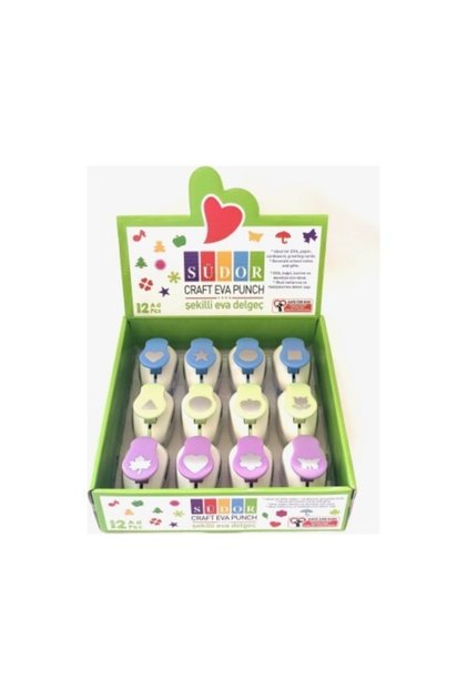 Bs94 Şekilli Delgeç 12'li (1 Paket) Delme Alanı Çapı 2.2cm
