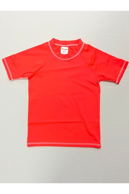 Children's Swimmer T-Shirt / Coral