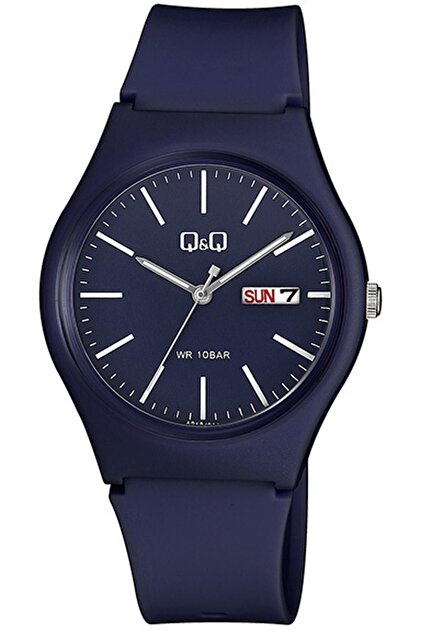 Q&Q Qq A212j013y Plastik Kordon 10 Bar Su Geçirmezlik Yeşil Unisex