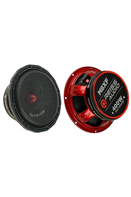 REISS AUDIO RS-M8XF 20 CM MİDRANGE 400 WATT MAXİMUM POWER ÇİFT