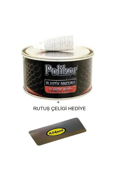 Plastik Tampon Macunu Siyah 400gr Siyah Macun