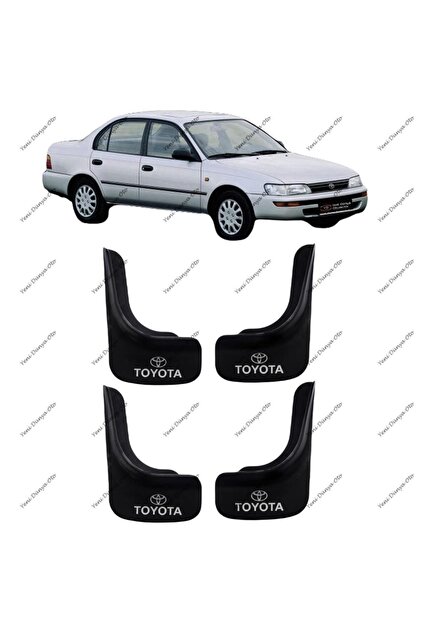 CarEste Toyota Corolla 1993-1998 Uyumlu Paçalık Seti 4 Parça Ön