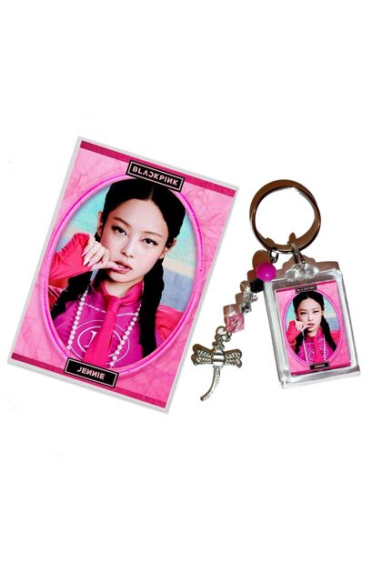 Güneş Kırtasiye Blackpink Jennie Anahtarlık Fotokart Set - Fiyatı