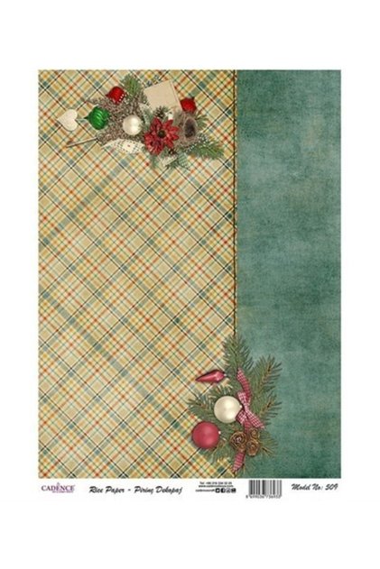 Rice Decoupage - Model 509