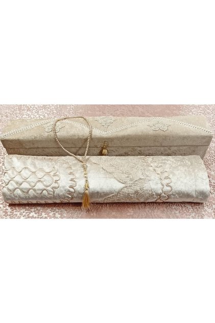 Velvet Chest Prayer Rug Set Gift Bundle Dowry Box
