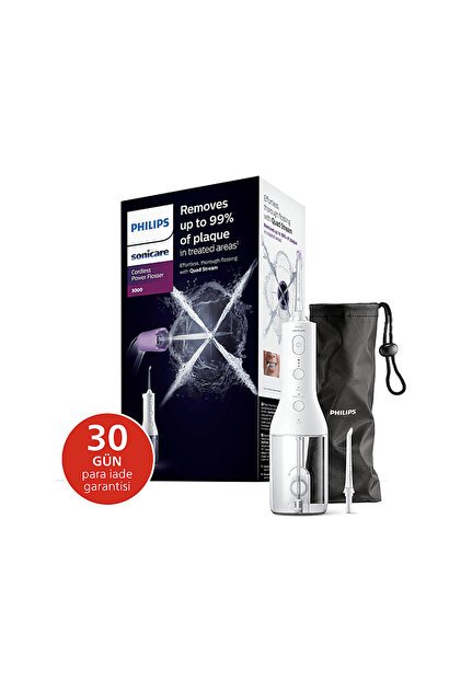 Philips Sonicare Power Flosser 3000 Ağız Duşu Kablosuz, Yedek