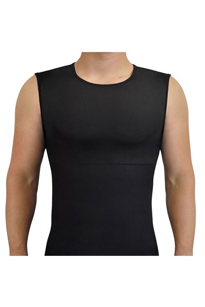 Sleeveless Undershirt That Makes Men Look Muscular