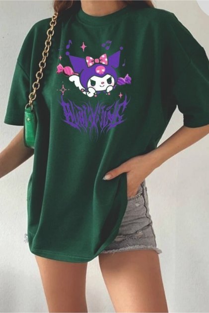 Kuromi Printed Harajuku T-Shirt