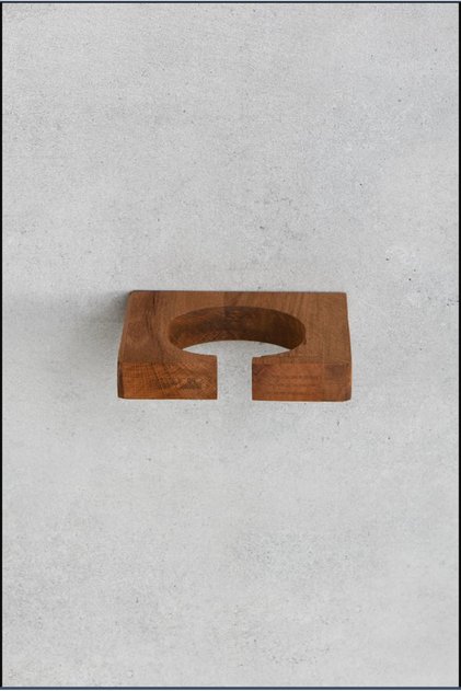 Adhesive toilet paper holder wooden toilet paper holder beech wood montessori