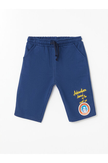 LCW Elastic Waist Printed Baby Boy Shorts