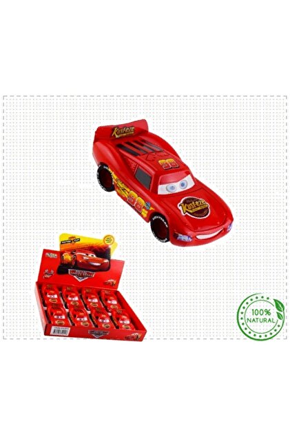 OMZ Şimşek Mcqueen Metal Çek Bırak Oyuncak Araba Kız Erkek Cocuk