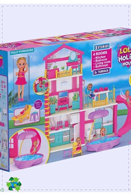 OMZ 1 Adet Lola'nın Tatil Evi Kız Erkek Oyuncakları Cocuk Egitici