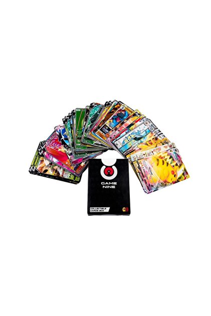 GameNine Yepyeni 100 Adet Efsanevi Pokemon Savaş Kart Paketi