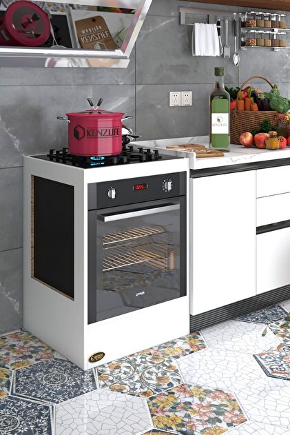 Kenzlife Ankastre Modülü Kabini Mangan3 Byz Fırın Ocak Dolabı