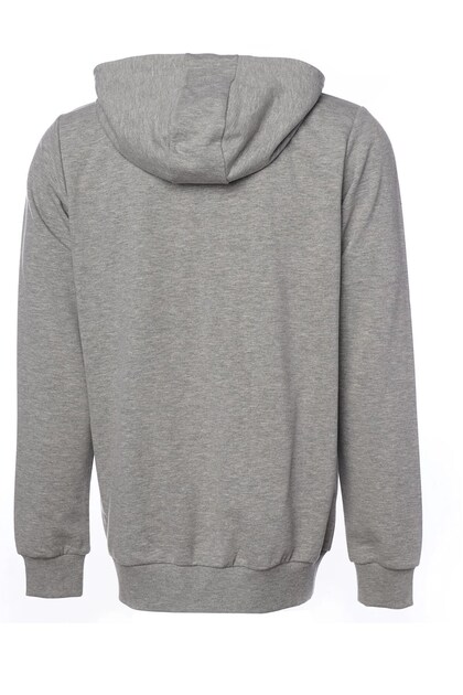 hummel 921836-2006 Hummel Hmlt-Ic Ico Zıp Hoodıe Erkek Sweat GREY