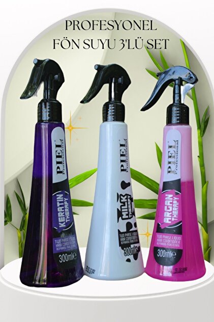 PİEL Çift Fazlı Fön Suyu Keratin 300 ml Milk Therapy Çift Fazlı
