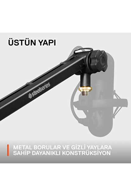 SteelSeries Alias Mikrofon Boom Kolu - Fiyatı, Yorumları