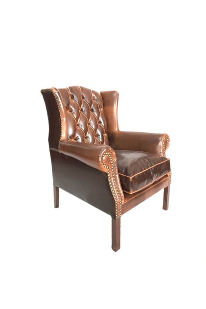 Leather Pullap Berjer 100X62X82 Cm