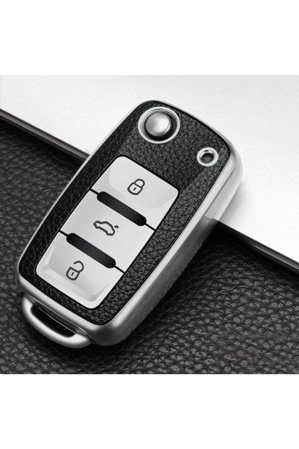 Husă pentru chei Seat Leon Mk2 Superlux, calitate A+, gri
