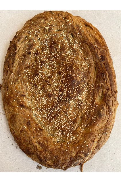 2 Adet Sade Susamlı Tahinli Pide 1200 gr