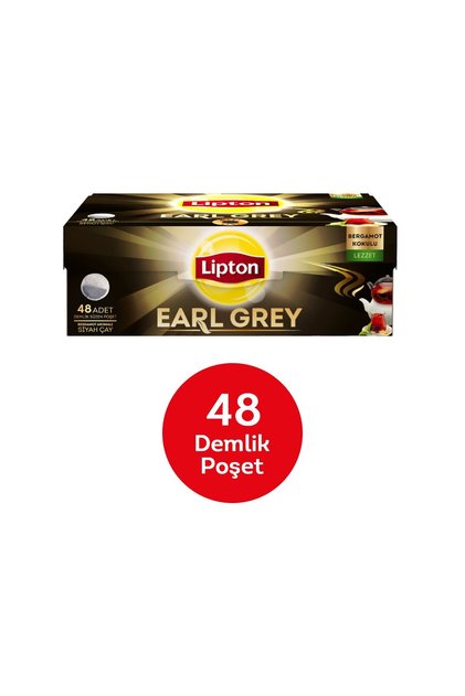 LIPTON EARL GRAY TEAWAY BAG 48 PACK X 1 PIECE