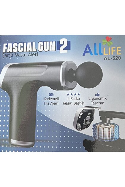 alllife Fascial Gun 2 Şarjlı Masaj Aleti - Fiyatı, Yorumları