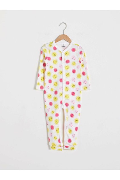 Baby Girl White Jumpsuit