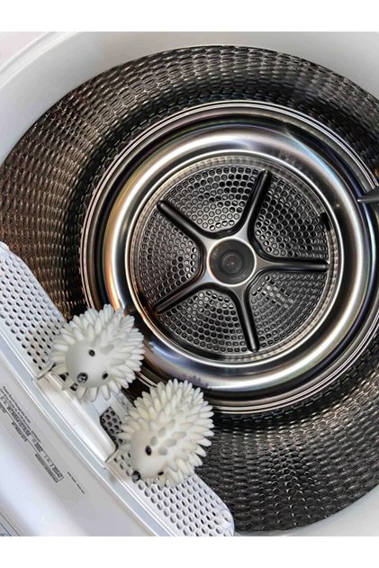White 2-Piece Drying Ball Set