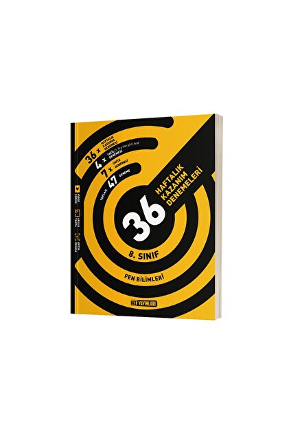 Hız Yayınları Hız 8.Sınıf LGS 36 Haftalık Türkçe Deneme - Fiyatı