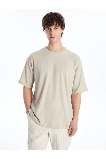 Crew Neck Short Sleeve Men's T-Shirt