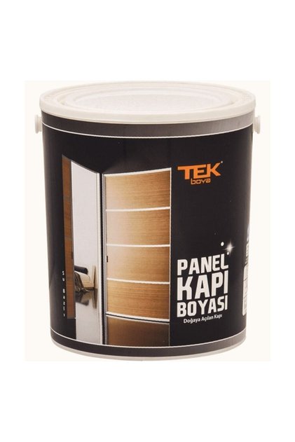 Tek Su Bazlı Panel Kapı Boyası Beyaz 0,75 L