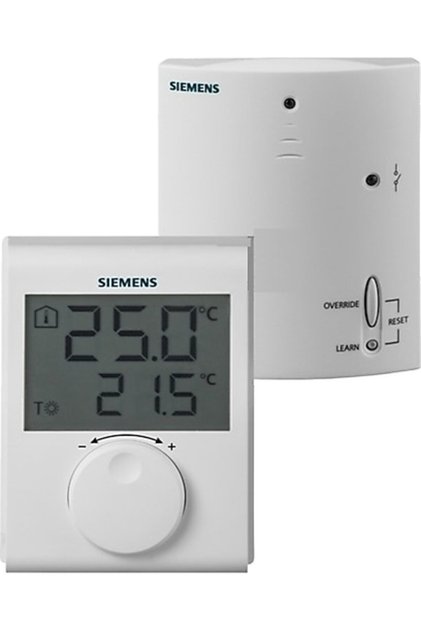 SİEMENS RHD 100 RF KABLOSUZ ODA TERMOSTATI 30 MT ÇEKİM GÜCÜ