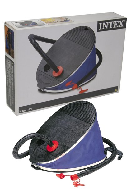 30 Cm İntex Boat Inflator and Bellows Foot Pump - With Inflator Feature