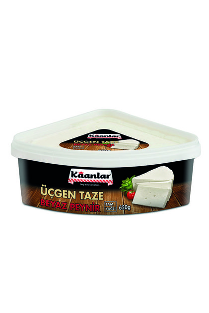 650 Gr Yöresel Üçgen Köy Peyniri Taze Tam Yağlı Üçgen Beyaz Peynir