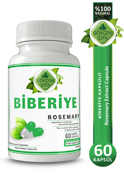 Gökçek Şifa Biberiye Kapsül (rosemary Capsule) - Fiyatı, Yorumları